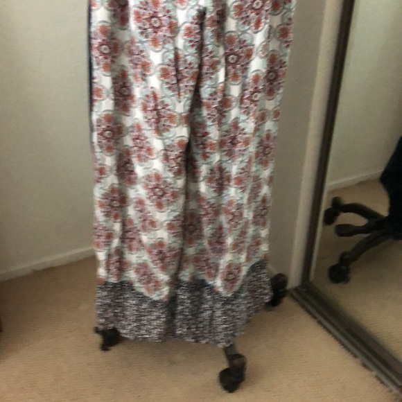 Fun floral jumpsuit Purple Snow size large - Picture 6 of 9